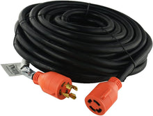 Load image into Gallery viewer, GoWISE Power Generator Extension Cord w/ Cord Organizer (L14 30AMP/4PRONGS - 50 FEET)