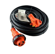Load image into Gallery viewer, GoWISE Power 25-Feet 30 Amp RV Extension cord with Molded Connector and Handle (30A Male/30A Female) - GoWISE USA