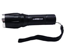 Load image into Gallery viewer, Zoomable 3W Cree LED Flashlight, GW29001 - GoWISE USA