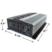 Load image into Gallery viewer, GoWISE Power 2000W/4000W Peak Pure Sine Wave Power Inverter