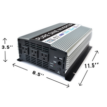 Load image into Gallery viewer, GoWISE Power 1500W/3000W Peak Pure Sine Wave Power Inverter