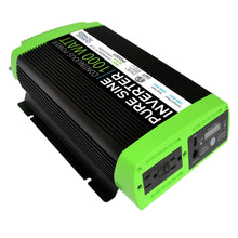 Load image into Gallery viewer, GoWISE Power 1000W/2000W Peak Pure Sine Wave Power Inverter w/ Digital LCD Display