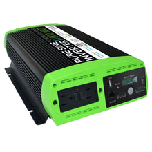 Load image into Gallery viewer, GoWISE Power 1000W/2000W Peak Pure Sine Wave Power Inverter w/ Digital LCD Display
