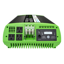 Load image into Gallery viewer, GoWISE Power 3000W/6000W Peak Pure Sine Wave Power Inverter w/ Hardwire Terminal and Digital LCD Display