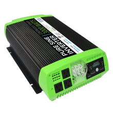 Load image into Gallery viewer, GoWISE Power 3000W/6000W Peak Pure Sine Wave Power Inverter w/ Hardwire Terminal and Digital LCD Display