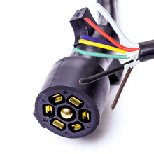 Load image into Gallery viewer, GoWISE Power 10-Feet 7-Way RV Trailer Cord with 7-Terminals and Heave Duty Double Contact Blades
