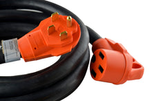 Load image into Gallery viewer, GoWISE Power 15-Feet 50 Amp RV Extension cord w/ Molded Connector and Handles