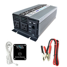Load image into Gallery viewer, GoWISE Power 600W/1200W Peak Pure Sine Wave Power Inverter
