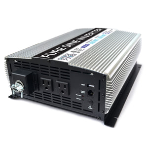 GoWISE Power 3000W/6000W Peak Pure Sine Wave Power Inverter w/ Hardwire Terminal