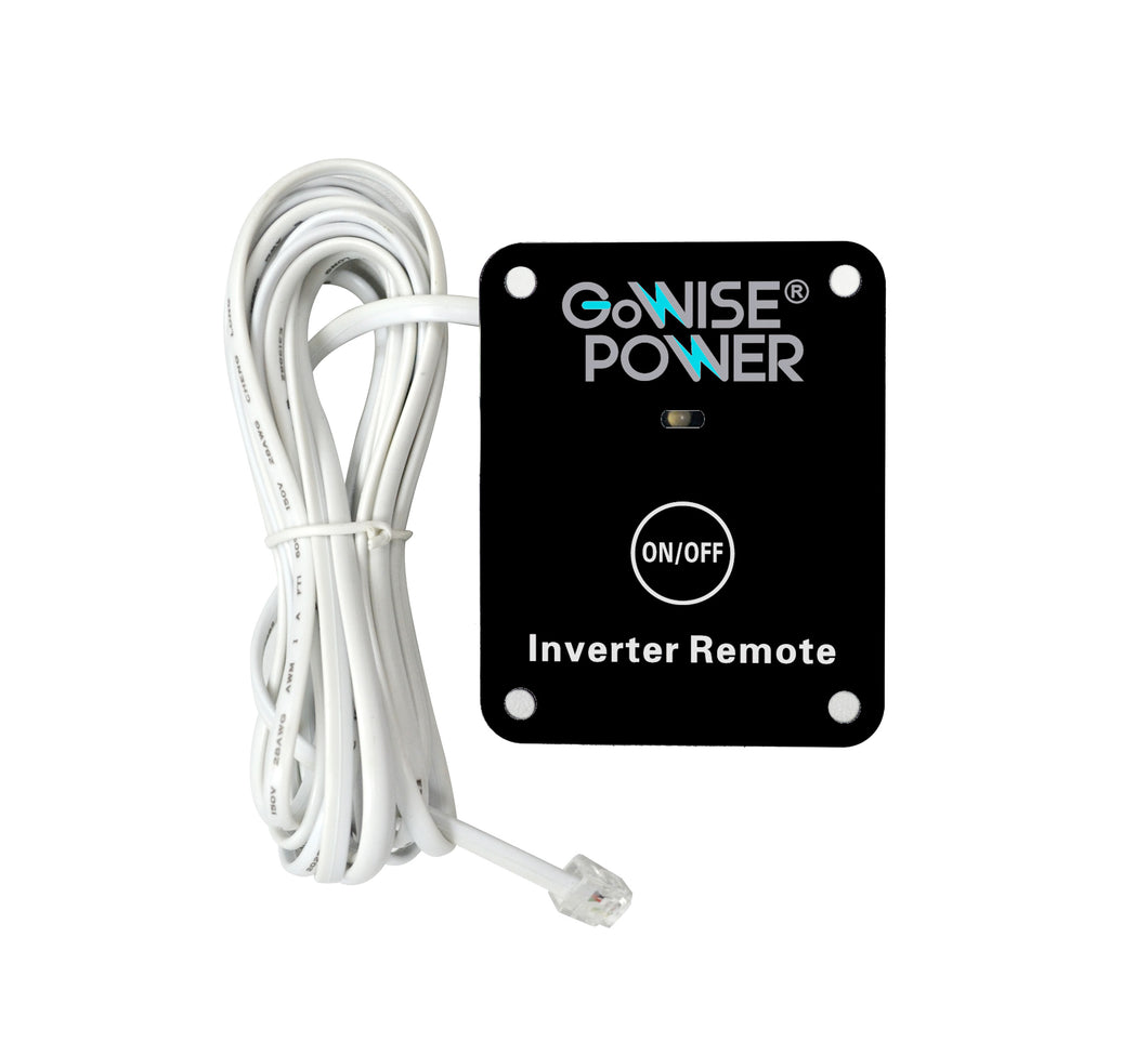 GoWISE Power Inverter Remote and Cable - 2nd Generation