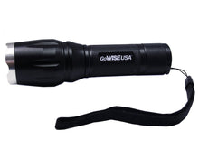 Load image into Gallery viewer, Zoomable 3W Cree LED Flashlight, GW29001 - GoWISE USA
