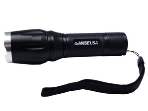 Zoomable 3W Cree LED Flashlight, GW29001 - GoWISE USA